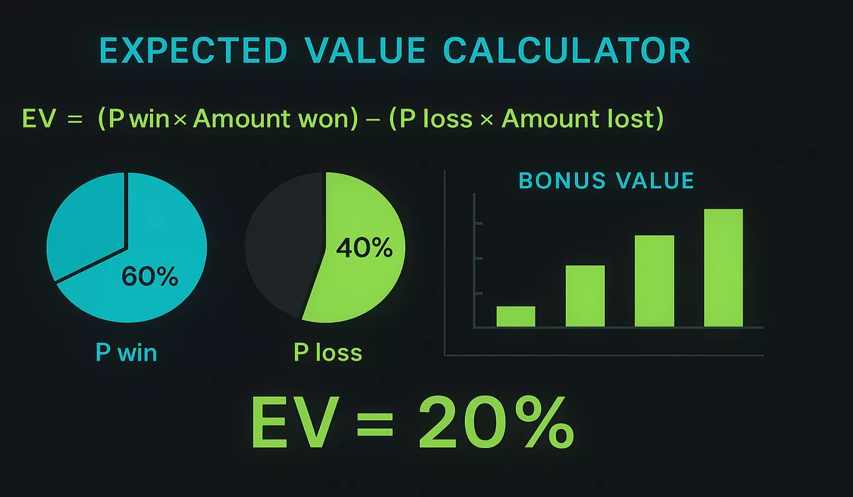Calculateur de valeur espérée pour bonus paris sportifs