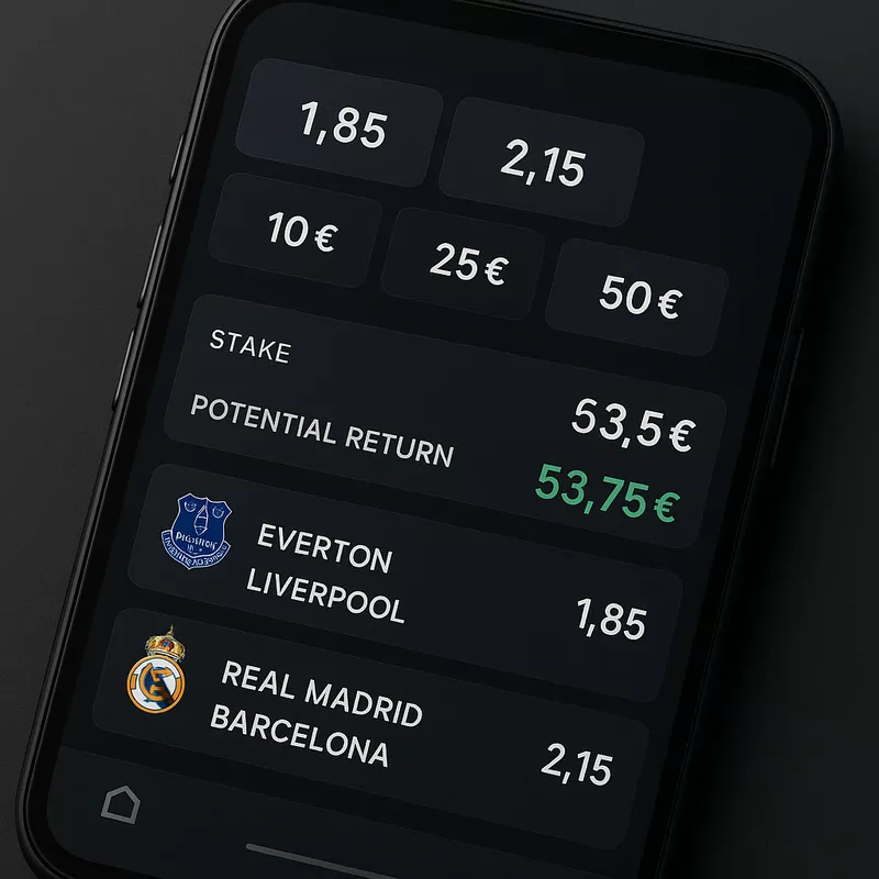 Exemples pratiques de paris avec mises de 10 à 50 euros